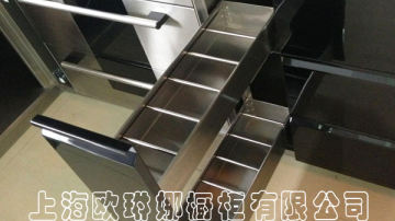 不锈钢厨柜整体定制304不锈钢一体厨房厨柜定做美式乡村组合橱柜
