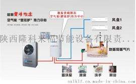 陕西隆科来福空气能空气源壁挂炉热水采暖热水空调