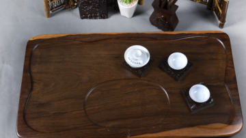 黑檀茶海黑檀木茶盘黑檀茶台茶几批发