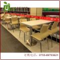 深圳快餐桌椅定做小餐厅甜品店专用餐桌椅组合工厂直销
