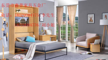 折叠升降茶几 餐桌 多功能茶几 餐桌 隐形床 壁床 午休床 多功能床 墨菲床 翻转床 蜗居床 小户型必备书柜
