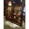 恒韵船木家具公司供应实木茶水柜，个性博古架.书架，现货 