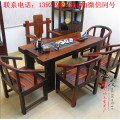 老船木茶桌椅组合实木茶几功夫茶台仿古实木家具沉船木中式大气