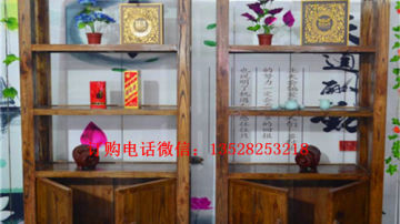  促销别墅风光茶桌老船木茶几船木大龙骨茶台博古架沙发