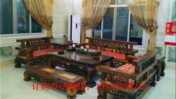 老船木家具船木沙发四件套厂家直销新艺船木家具