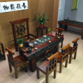 老船木茶几船木茶台原生态实木功夫茶艺茶桌船木主人椅