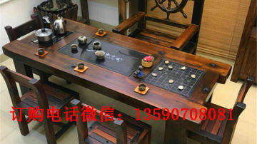 老船木茶桌老船木茶台古船木茶台茶几厂家直销 