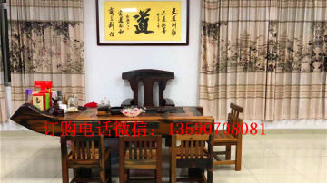 老船木茶桌椅组合简约古典茶桌船木茶几茶台  