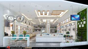 2019专业眼镜店装修设计图
