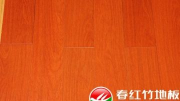 双口缅甸金丝柚亮光竹地板 MS02