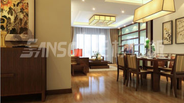 三杉地板产品推荐-强化地板系列-逸品2高光镜面