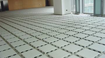 理想的架空地板之星光塑料网络地板