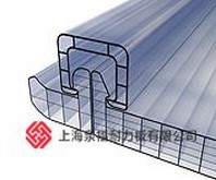 U型锁扣防水板6层矩形结构