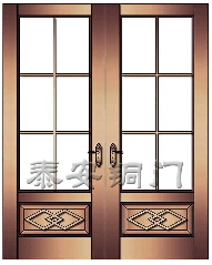  泰安门窗产品推荐-铜门TA028