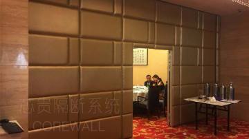 西安厂家皮革布艺框内软包移动隔断