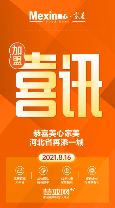 恭喜美心家美河北省再添一城
