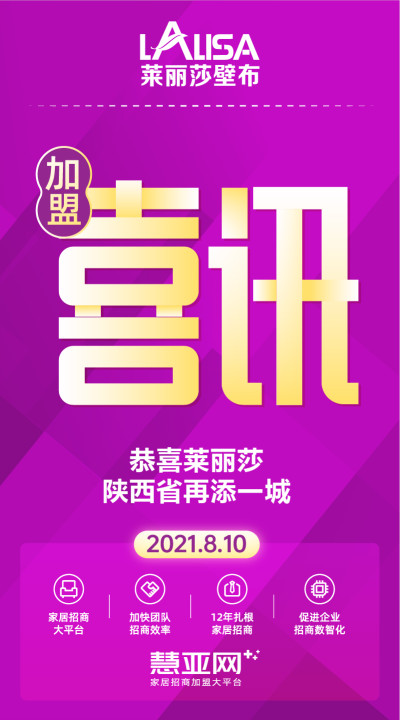恭喜莱丽莎陕西省再添一城