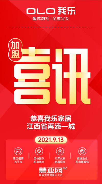 恭喜我乐家居江西省再添一城