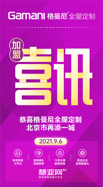 恭喜格曼尼全屋定制北京市再添一城