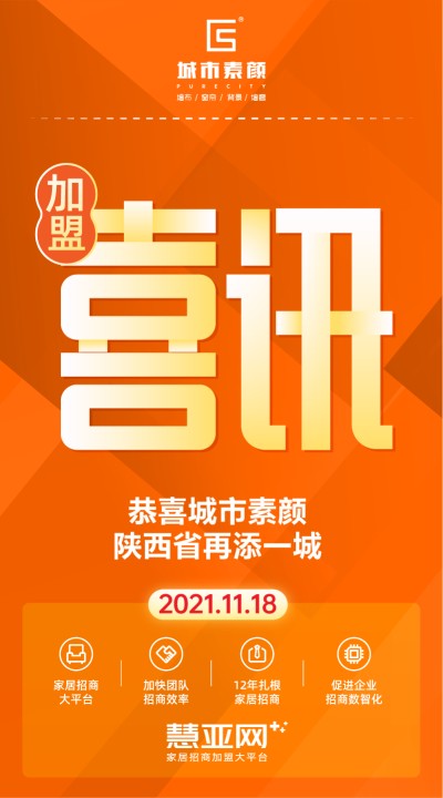 恭喜城市素颜陕西省再添一城