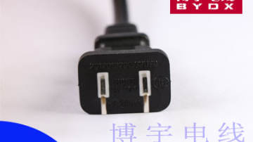 厂家直销 CCC认证 国标 两插八字尾插头电源线 1.5米 可定制