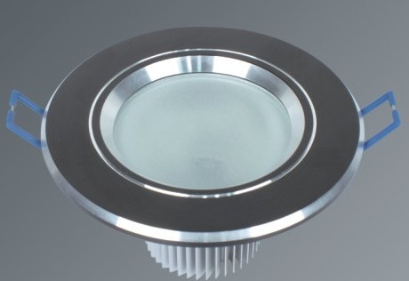 4寸-7W LED 筒灯 拉丝黑