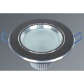 4寸-7W LED 筒灯 拉丝黑