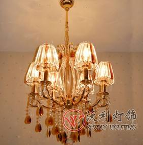 蜡烛水晶灯