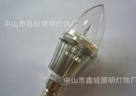  LED蜡烛灯泡外壳