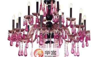 酒店蜡烛水晶灯
