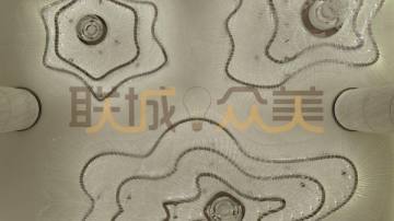 联成豪华三层水晶灯大型吸顶灯饰别墅客厅圆形酒店工程大堂灯具