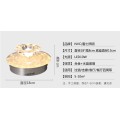 雷士照明玄关灯入户现代简约圆形水晶走廊灯吸顶灯创意