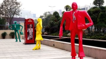 福建雕塑 小丑人物树脂玻璃钢雕塑 雕塑模具