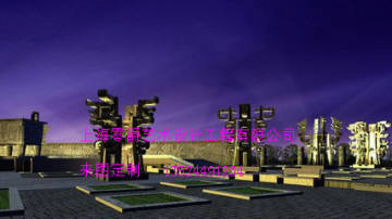 上海城市景观装饰性雕塑几何雕塑艺术品