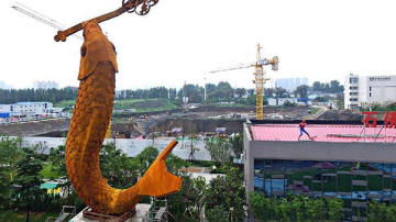 上海雕塑 建筑景观睡莲不锈钢雕塑 莲花水景玻璃钢雕塑