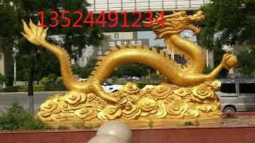 二龙戏珠装饰景观雕塑设计制作厂家