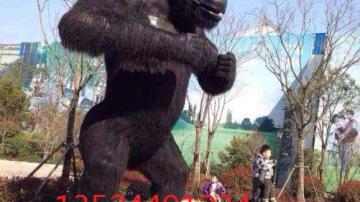 猩球崛起凯撒雕塑猩猩雕塑定做厂家