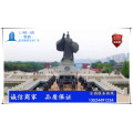 汉武帝雕塑-大汉天子刘彻肖像雕塑定制