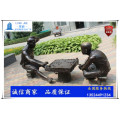 浙江中国象棋雕塑-棋盘石雕厂家