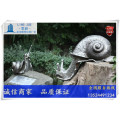 公园彩绘蜗牛雕塑-镂空蜗牛景观定制