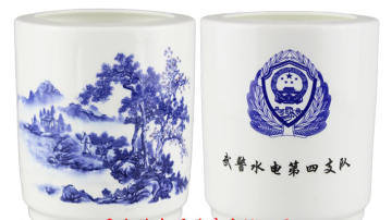 陶瓷笔筒定制