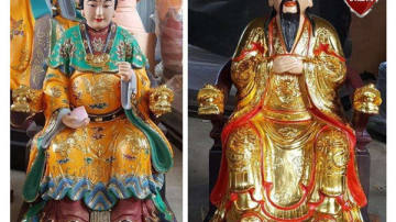 玻璃钢玉皇大帝神像雕塑佛像定制