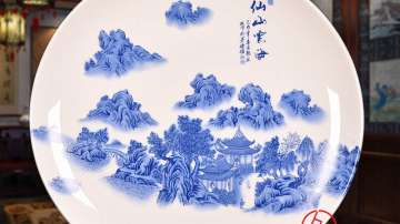 景德镇青花瓷盘定制