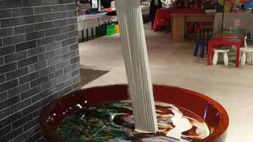 上海厂家招牌大碗面雕塑螺蛳粉标志摆件