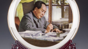 定做伟人肖像摆盘，建国70周年纪念礼品瓷盘