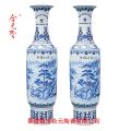 陶瓷大花瓶馈赠母校百年华诞礼品