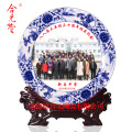 毕业十周年聚会纪念品瓷盘定制，同学聚会礼品陶瓷摆盘
