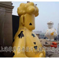 专业定制万达网红雕塑 大型摆件 玻璃钢卡通艺术雕塑