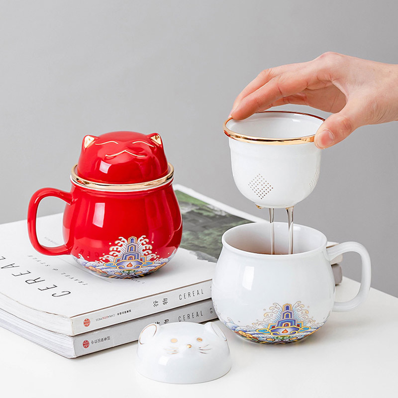 旅游纪念品茶杯，地方特色文创礼品茶杯定制厂家