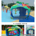 水上乐园喷水小屋雕塑 水果造型房子雕塑